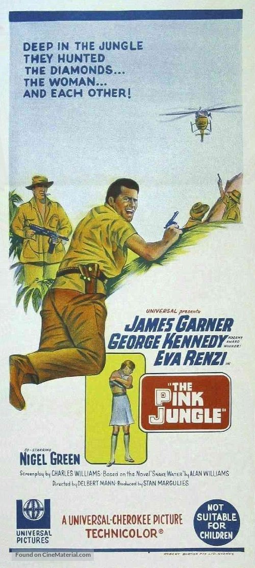 The Pink Jungle - Australian Movie Poster