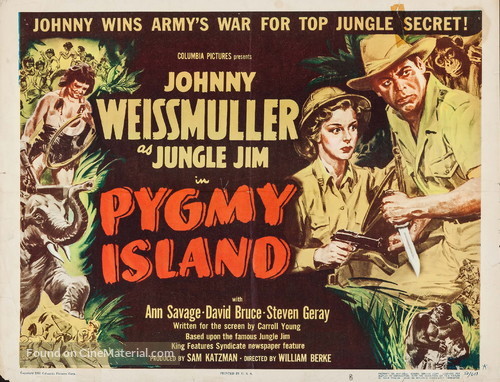 Jungle Jim in Pygmy Island - Movie Poster