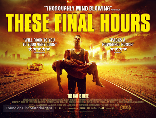 These Final Hours - British Movie Poster