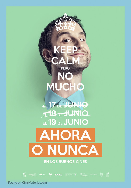 Ahora o nunca - Spanish Movie Poster