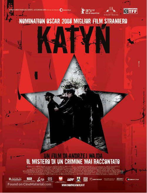Katyn - Italian Movie Poster