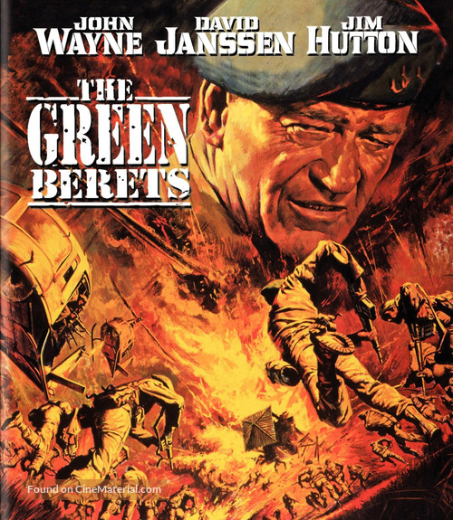 The Green Berets - Blu-Ray movie cover
