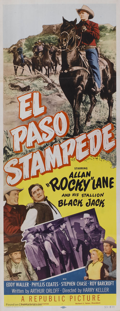El Paso Stampede - Movie Poster