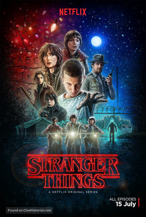 &quot;Stranger Things&quot; - British Movie Poster