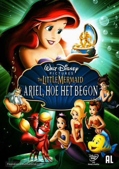 The Little Mermaid: Ariel&#039;s Beginning - Dutch DVD movie cover