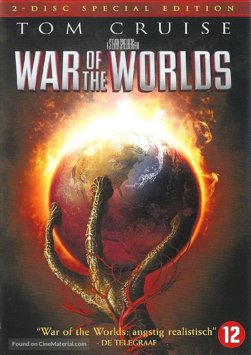 War of the Worlds - Dutch DVD movie cover