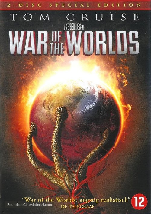 War of the Worlds - Dutch DVD movie cover