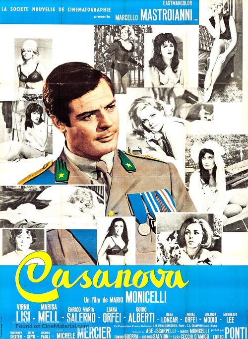 Casanova &#039;70 - French Movie Poster