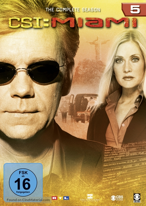 &quot;CSI: Miami&quot; - German DVD movie cover