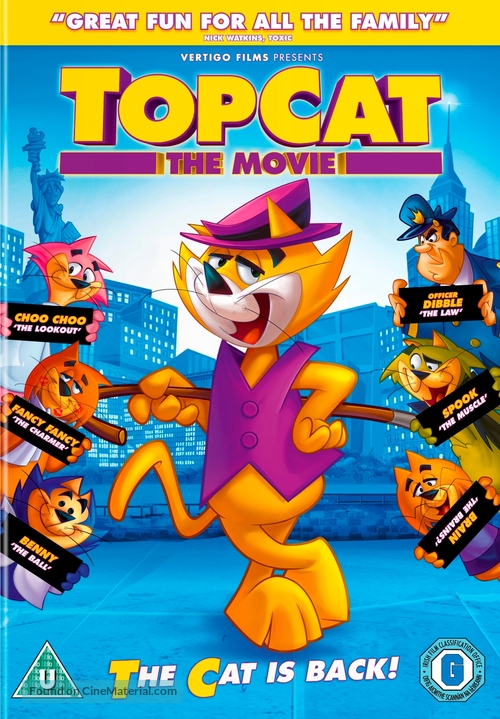 Don gato y su pandilla - British DVD movie cover