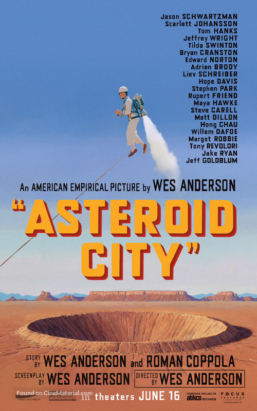Asteroid City (2023) movie poster