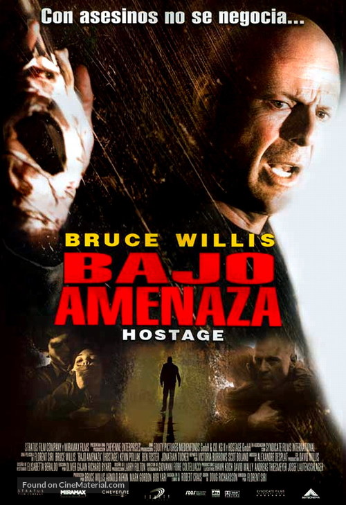 Hostage - Mexican Movie Poster