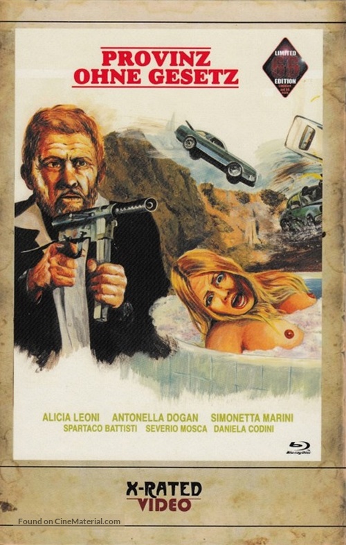 Provincia violenta - German Blu-Ray movie cover