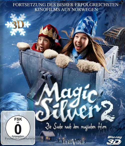 Bl&aring;fjell 2 - Jakten p&aring; det magiske horn - German Blu-Ray movie cover