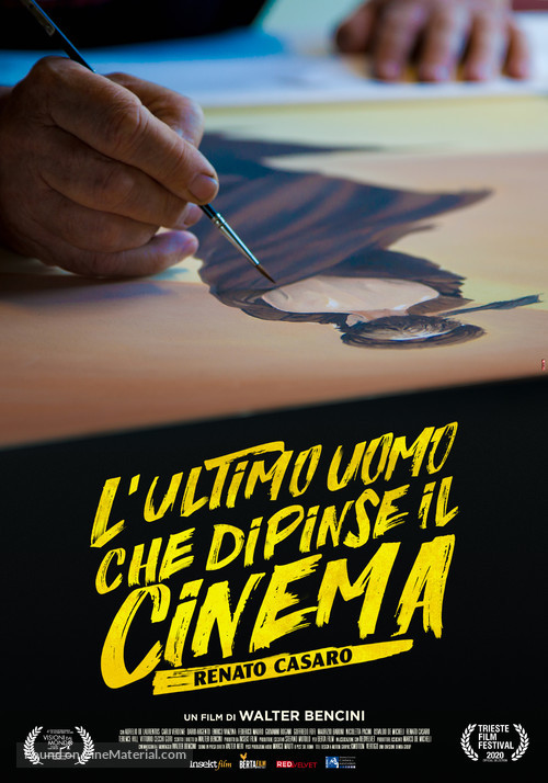 L&#039;ultimo uomo che dipinse il cinema - Italian Movie Poster
