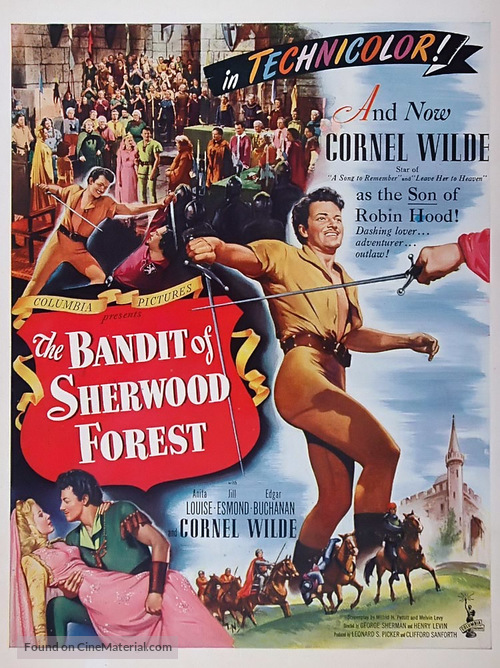 The Bandit of Sherwood Forest - Movie Poster