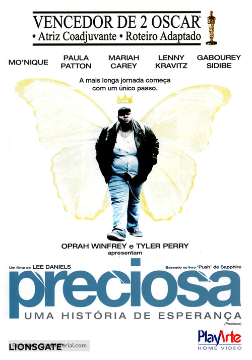 Precious: Based on the Novel Push by Sapphire - Brazilian DVD movie cover