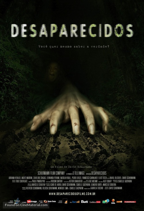 Desaparecidos - Brazilian Movie Poster