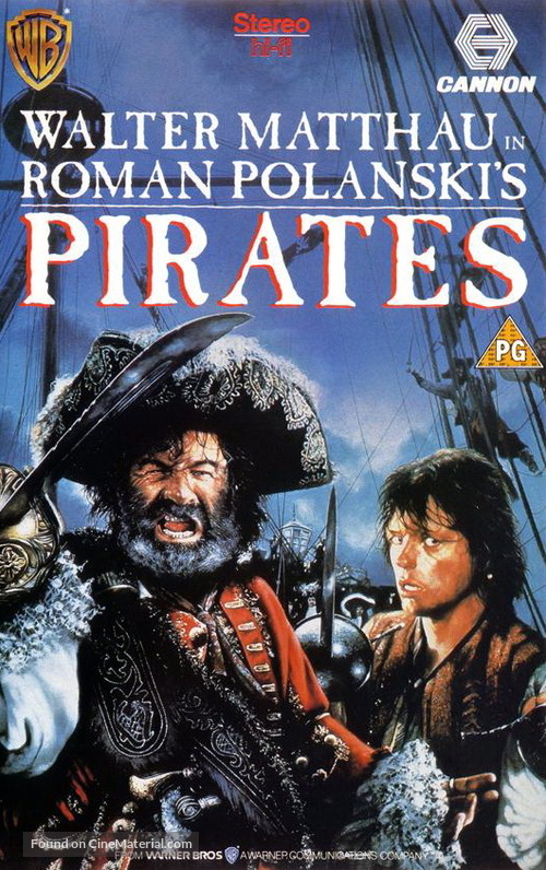 Pirates - Dutch VHS movie cover