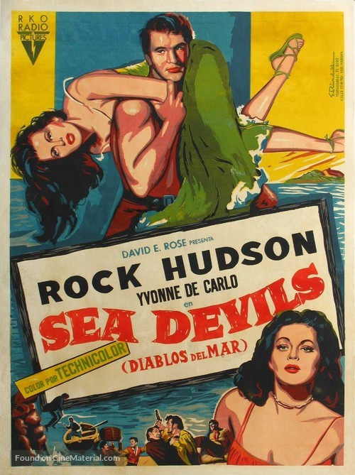 Sea Devils - Cuban Movie Poster