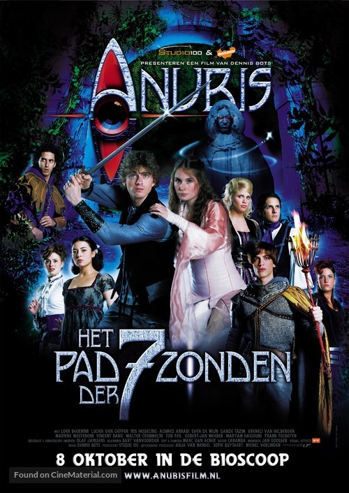 Anubis en het pad der zeven zonden - Dutch Movie Poster