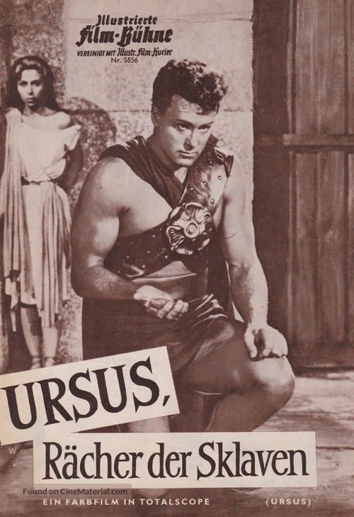 Ursus - German poster