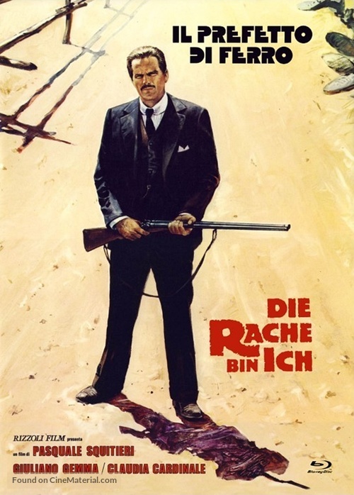 Il prefetto di ferro - German Blu-Ray movie cover