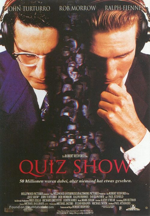 Quiz Show - German Movie Poster