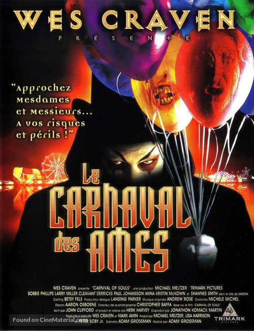 Carnival of Souls - French DVD movie cover