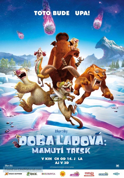 Ice Age: Collision Course - Slovak Movie Poster