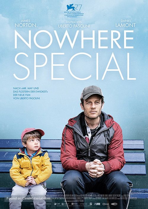 Nowhere Special - German Movie Poster
