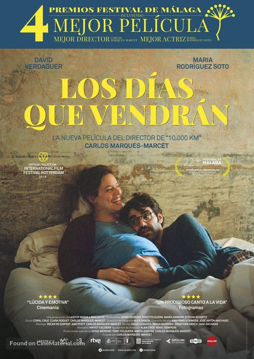 Els dies que vindran - Spanish Movie Poster
