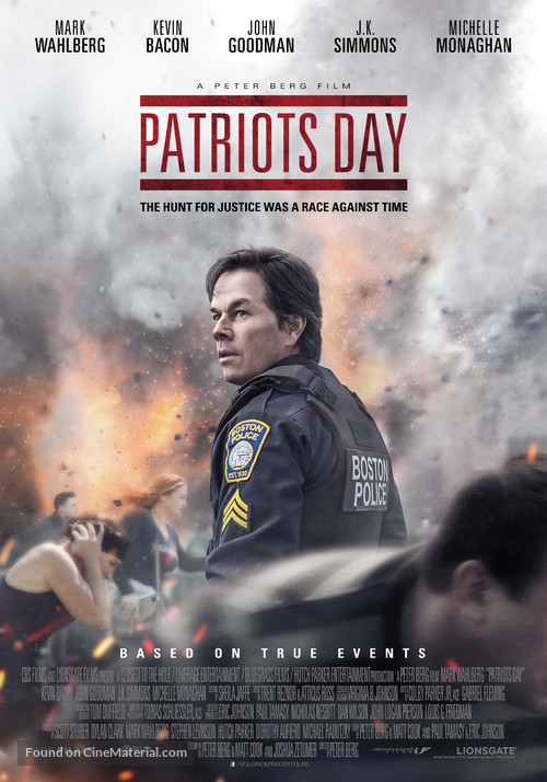 Patriots Day - Dutch Movie Poster
