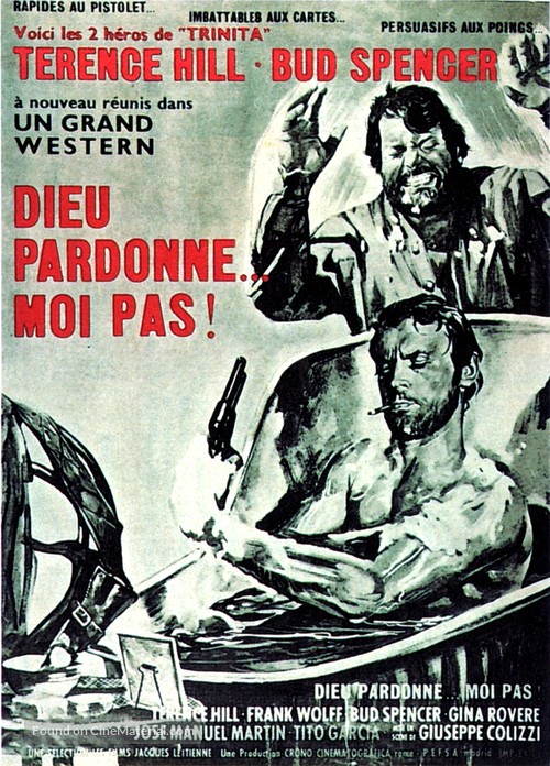 Dio perdona... Io no! - French Movie Poster