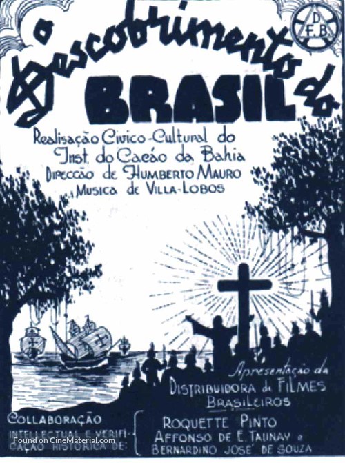 O Descobrimento do Brasil - Brazilian Movie Poster
