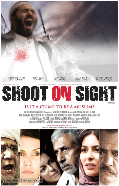 Shoot on Sight - British Movie Poster