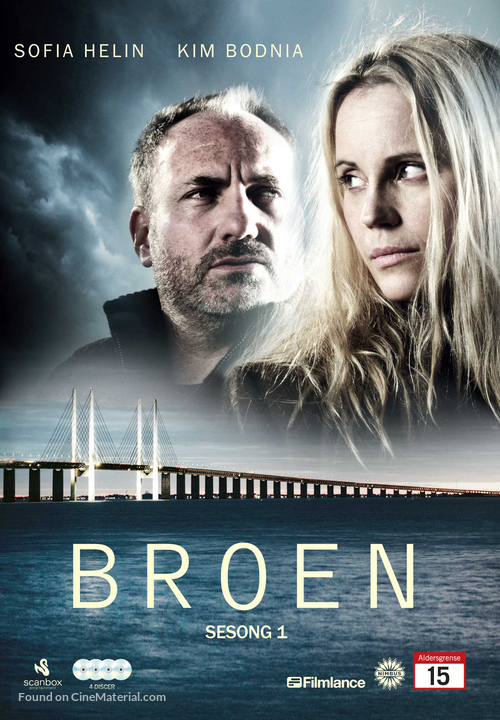 &quot;Bron/Broen&quot; - Norwegian DVD movie cover