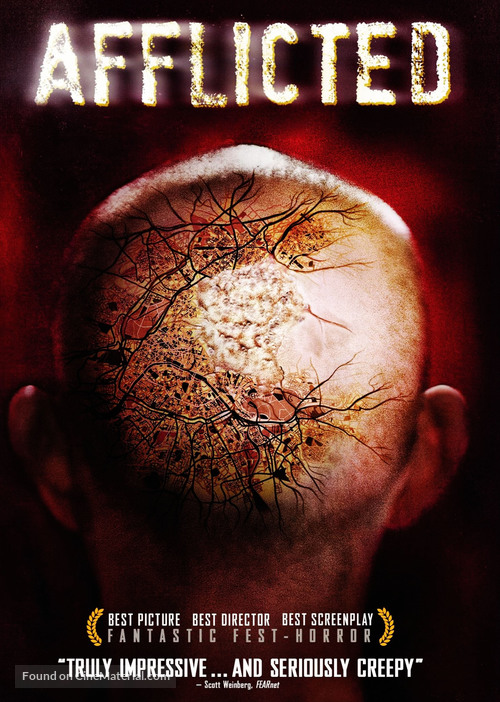 Afflicted - DVD movie cover