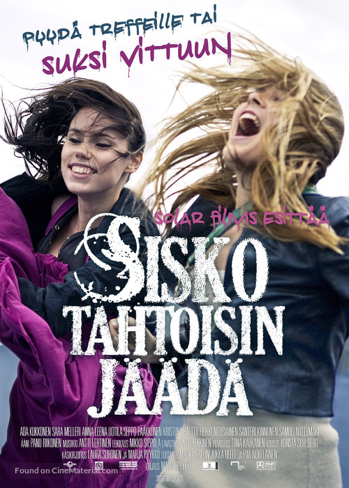 Sisko tahtoisin j&auml;&auml;d&auml; - Finnish Movie Poster