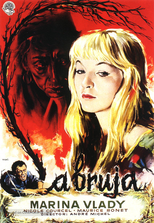 La sorci&egrave;re - Spanish Movie Poster