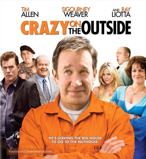 Crazy on the Outside - Blu-Ray movie cover
