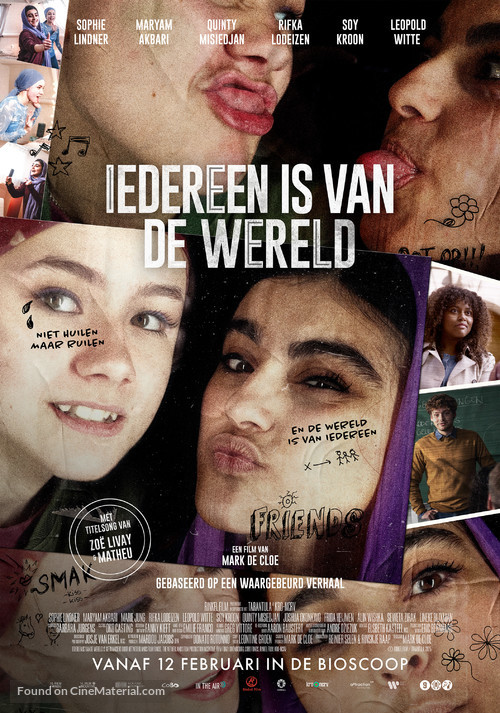 Iedereen is van de Wereld - Dutch Movie Poster