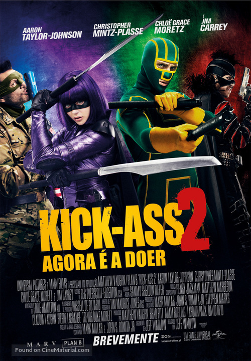 Kick-Ass 2 - Portuguese Movie Poster