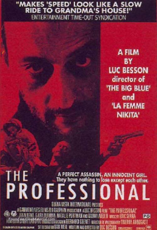 L&eacute;on: The Professional - Singaporean Movie Poster