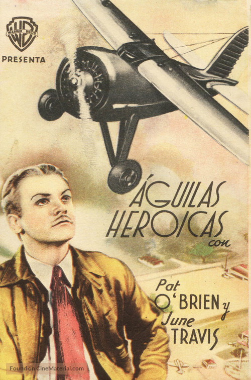 Ceiling Zero - Spanish Movie Poster