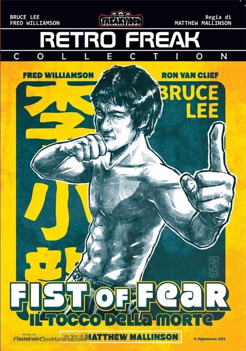 Fist of Fear, Touch of Death - Italian DVD movie cover