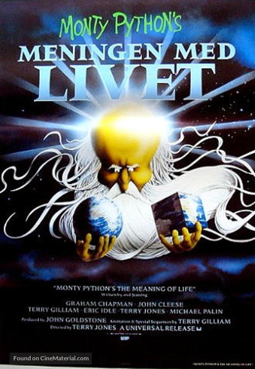 The Meaning Of Life - Swedish Movie Poster