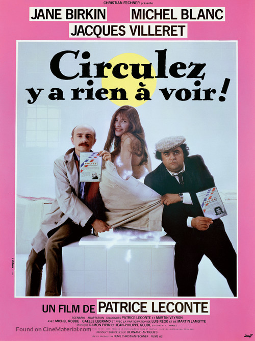 Circulez y&#039;a rien &agrave; voir - French Movie Poster