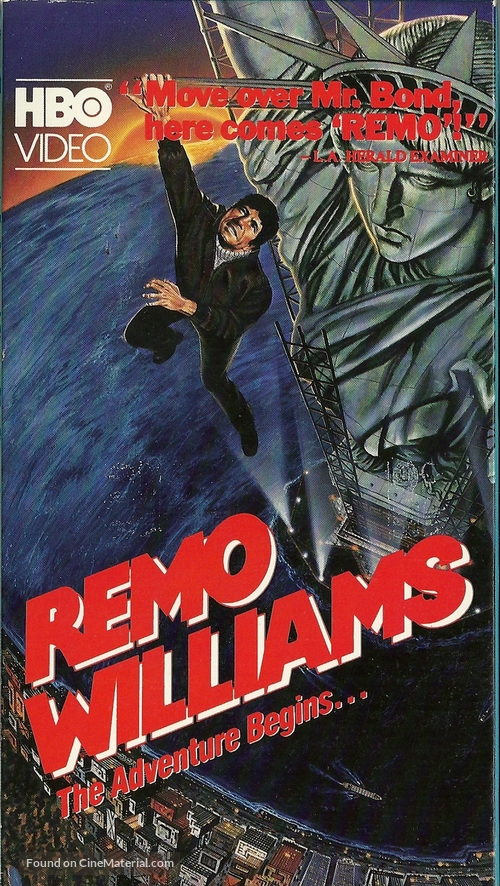Remo Williams: The Adventure Begins - VHS movie cover