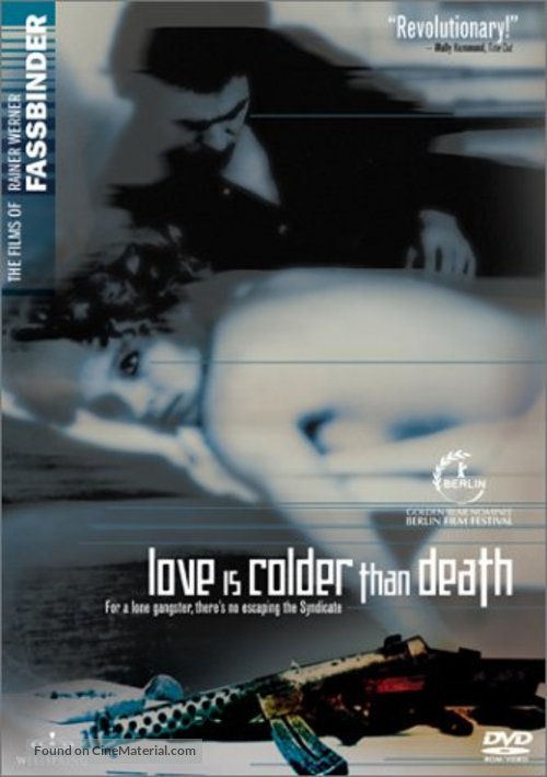 Liebe ist k&auml;lter als der Tod - DVD movie cover